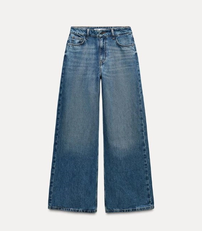 JEANS Z1975 WIDE LEG A VITA ALTA